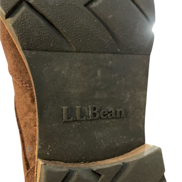 LL Bean Suede Chelsea Boots Size 10 Excellent Condition - Picture 5 of 10